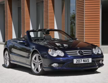 Mercedes-Benz SL 500 Sports Package [UK-spec] (R230) '2005–08