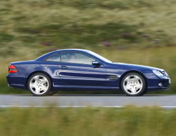 Mercedes-Benz SL 500 Sports Package [UK-spec] (R230) '2005–08