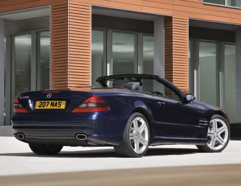 Mercedes-Benz SL 500 Sports Package [UK-spec] (R230) '2005–08