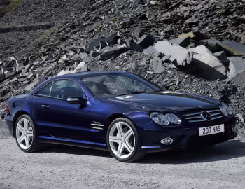 Mercedes-Benz SL 500 Sports Package [UK-spec] (R230) '2005–08