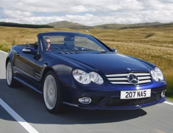 Mercedes-Benz SL 500 Sports Package [UK-spec] (R230) '2005–08