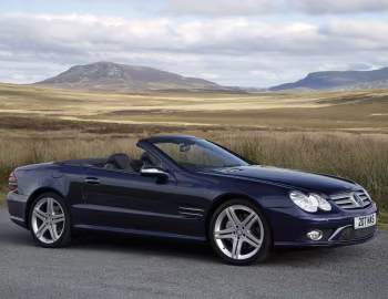 Mercedes-Benz SL 500 Sports Package [UK-spec] (R230) '2005–08
