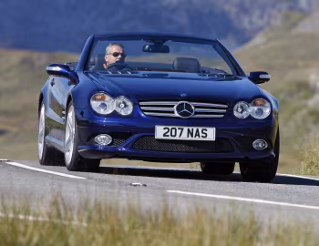 Mercedes-Benz SL 500 Sports Package [UK-spec] (R230) '2005–08