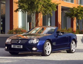 Mercedes-Benz SL 500 Sports Package [UK-spec] (R230) '2005–08