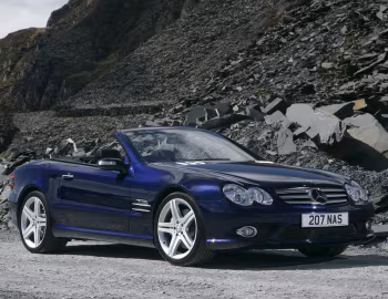Mercedes-Benz SL 500 Sports Package [UK-spec] (R230) '2005–08