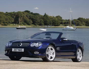 Mercedes-Benz SL 500 Sports Package [UK-spec] (R230) '2005–08