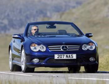 Mercedes-Benz SL 500 Sports Package [UK-spec] (R230) '2005–08