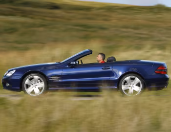 Mercedes-Benz SL 500 Sports Package [UK-spec] (R230) '2005–08