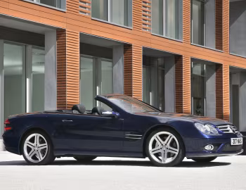 Mercedes-Benz SL 500 Sports Package [UK-spec] (R230) '2005–08