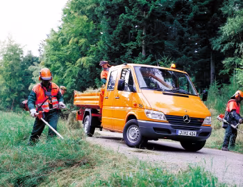 Mercedes-Benz Sprinter 311 CDI Tipper with Double Сabin (Br.903) '04.2000–02