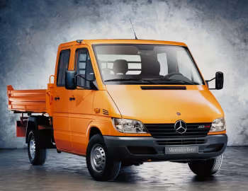 Mercedes-Benz Sprinter 313 CDI Tipper with Double Сabin (Br.903) '04.2000–02