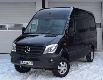 Mercedes-Benz Sprinter 319 BlueTEC 4×4 LH2 Van (Br.906) '2013–18