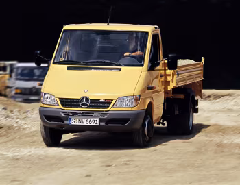 Mercedes-Benz Sprinter 616 CDI tipper truck (Br.905) '08.2002–05.2006