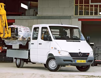 Mercedes-Benz Sprinter 211 CDI бортовой грузовик с двойной кабиной (Br.901/902) '04.2000–02