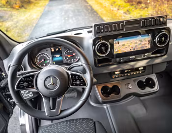 Panel frontal Mercedes-Benz Sprinter Transfer 35 '2018–pr.