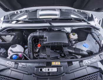 Under The Hood 2017–18 Mercedes-Benz Sprinter Worker [North America] (W906) '2016–18