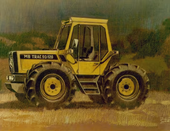 Boceto Mercedes-Benz MB-trac '1972–91