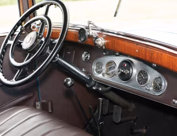 Panel frontal Mercedes-Benz Nürburg 460 K Pullman Limousine (W08) '1928–33