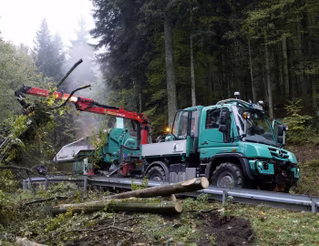 Mercedes-Benz Unimog U430 mit Pritsche und Palfinger Epsilon-Ladekran C60F [Germany] '2015–pr.