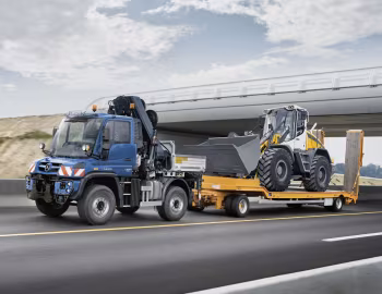 Mercedes-Benz Unimog U 530 mit Anhänger Müller-Mitteltal '2018–pr.