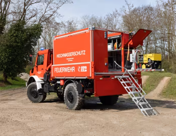 Mercedes-Benz Unimog U 5023 Gerätewagen-Logistik Katastrophenschutz (Br.437.4) '2023–pr.
