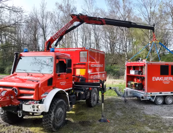 Mercedes-Benz Unimog U 5023 Gerätewagen-Logistik Katastrophenschutz (Br.437.4) '2023–pr.