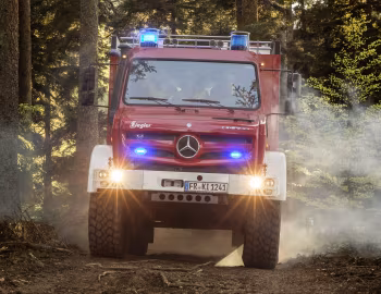 Mercedes-Benz Unimog U 5023 Tanklöschfahrzeug Ziegler TLF 4000 (Bm.437.4) '2018–pr.