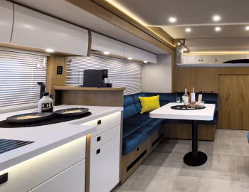 Interior 2023–pr. Mercedes-Benz Actros 1846 L HAD Vario Alkoven 1050 '08.2022–pr.