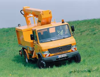 Mercedes-Benz Vario 814 DA-KO mit Hubarbeitsbühne Ruthmann-Steiger (Br.670) '1996–2013