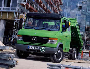 Mercedes-Benz Vario 814 D самосвал Meiller с трёхсторонней разгрузкой (Br.670) '1998–????
