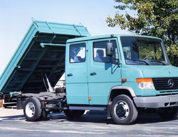 Mercedes-Benz Vario 814 D самосвал Meiller с трёхсторонней разгрузкой (Br.670) '1998–????