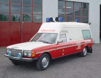 Mercedes-Benz E-Klasse VBK Ambulanse (VF123) '1982