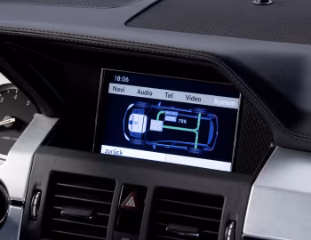 Interior Mercedes-Benz Vision GLK BlueTec Hybrid Concept (X204) '03.2008