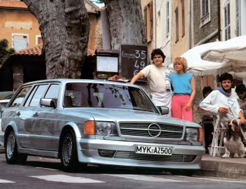 Zender Mercedes-Benz 500 SET '1983