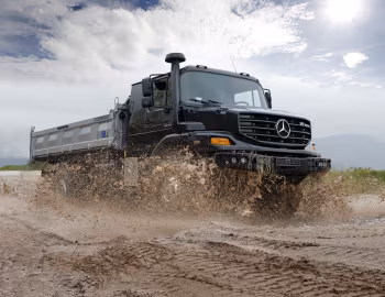 Mercedes-Benz Zetros 1833 AK Meiller Dreiseiten-Kipper '2008–pr.