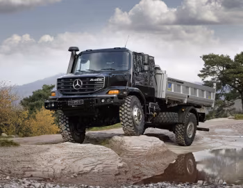 Mercedes-Benz Zetros 1833 AK Meiller Dreiseiten-Kipper '2008–pr.