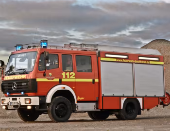 Mercedes-Benz 1224 AF пожарная машина Ziegler LF 16/12 (Br.650) '1994–09.1996