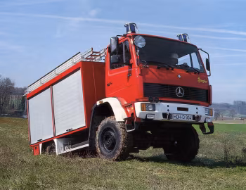 Mercedes-Benz 917 AF Tanklöschfahrzeug Ziegler TLF 16/24-Tr (Br.676)