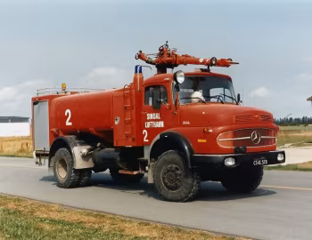 Mercedes-Benz LAK 1624 Tanklöschfahrzeug Ziegler (Br.346) '1972