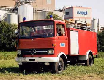 Mercedes-Benz LP 813 Tanklöschfahrzeug Ziegler TLF-8 (Br.318) '1973–74