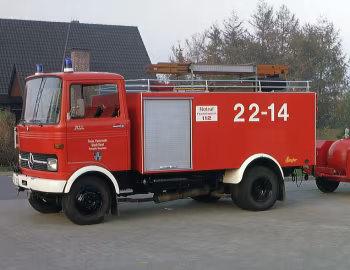 Mercedes-Benz LP 813 Tanklöschfahrzeug Ziegler TLF-8 (Br.318) '1973–74