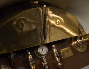 Interior Mercedes 140 PS Grand Prix Rennwagen '1908