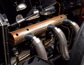 Bajo el capó Mercedes 28/95 HP Sport Tourer '1923