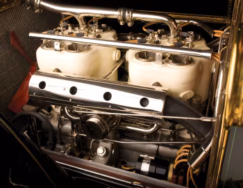 Bajo el capó Mercedes 38/70 HP Touring '1911