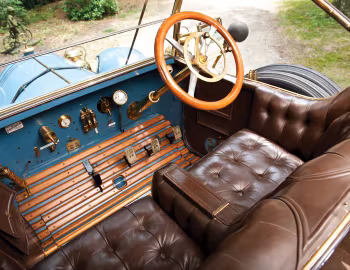 Interior Mercedes 28/50 PS 7-passenger Touring '1912