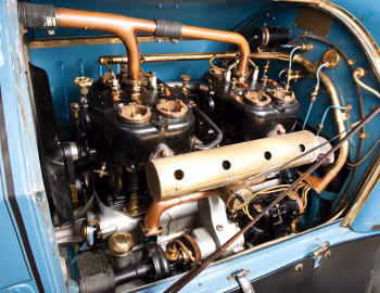 Bajo el capó Mercedes 28/50 PS 7-passenger Touring '1912