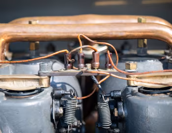 Under The Hood Mercedes Simplex 45/50 HP Rear-Entrance Tonneau '1904