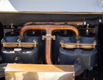 Under The Hood Mercedes Simplex 45/50 HP Rear-Entrance Tonneau '1904