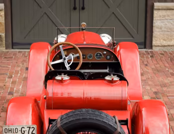 Interior 1920 Mercer Series 5 Raceabout
