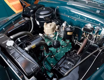 Sob o capô 1950 Mercury Convertible (0CM M-76)